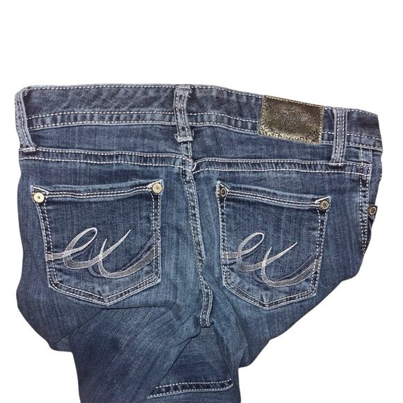 Express Jeans Dark Bootcut Size 4 - Picture 4 of 4